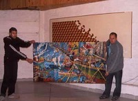 Ava Tava painting