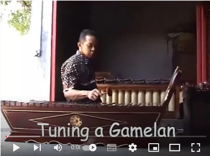 Gamelan tuner