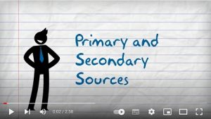 Sources primary and secondary