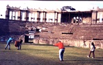 Abandoned bull-fighting ring in Colonia, Uruguay